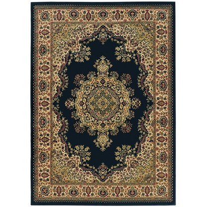 Admire Home Living Caroline Traditional Medallion Area Rug