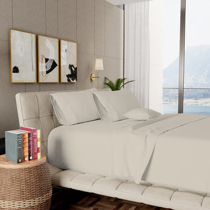 Aireolux 1000 Thread Count Ultra-Soft & Silky Luxury Egyptian Cotton Sheet Set