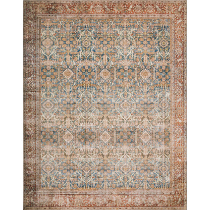 Alexander Home Isabelle Boho Vintage Botanical Pattern Area Rug