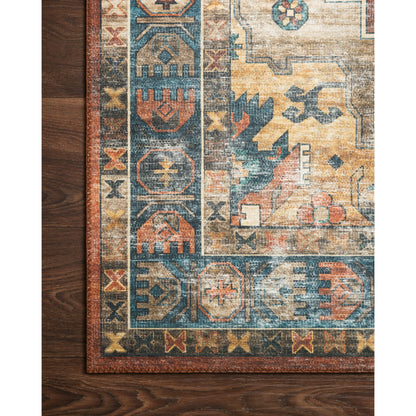 Alexander Home Leanne Transitional Aztec Vintage Printed Area Rug