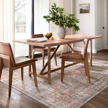 Alexander Home Meghan Distressed Vintage Area Rug