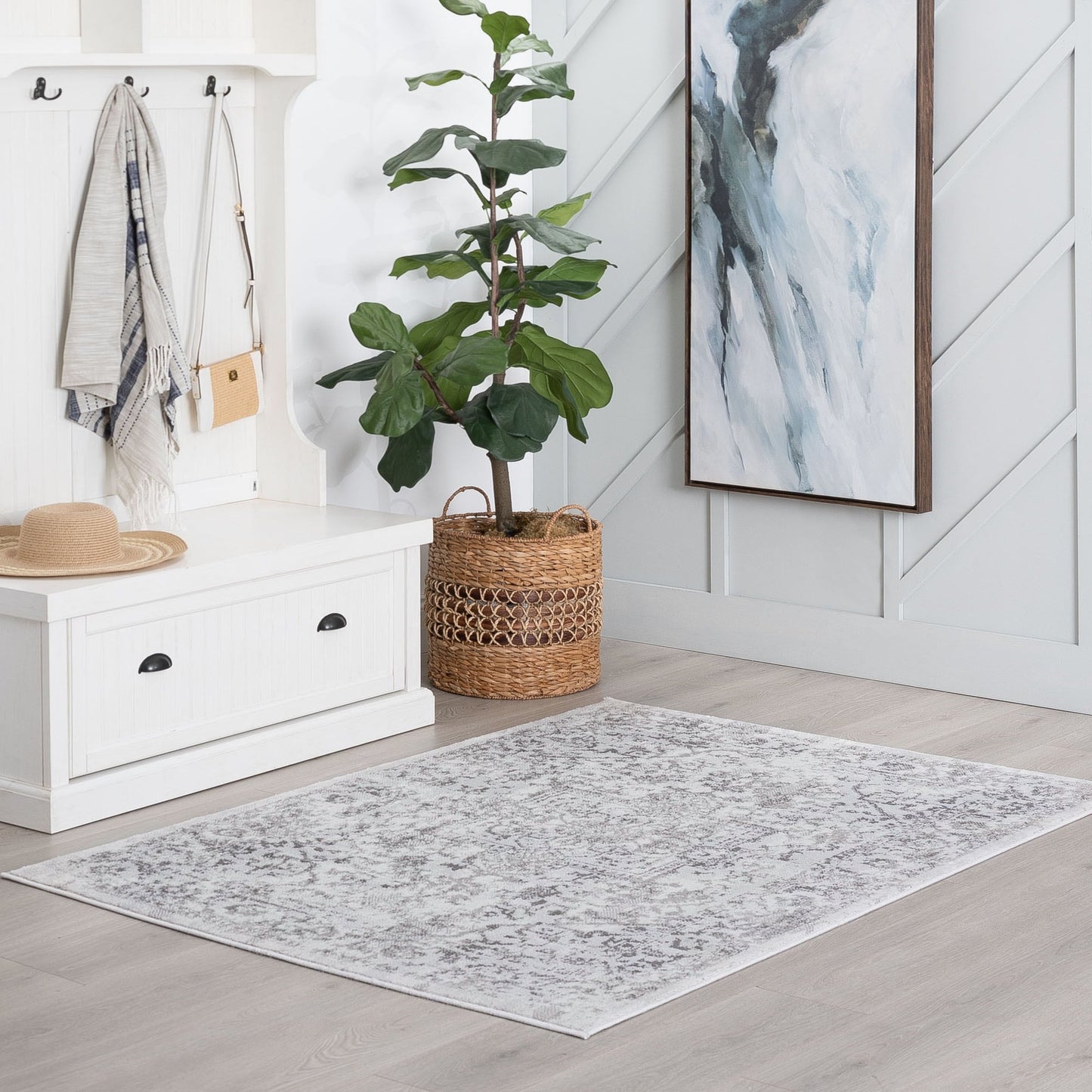 Linx French Country Medallion Indoor Area Rug