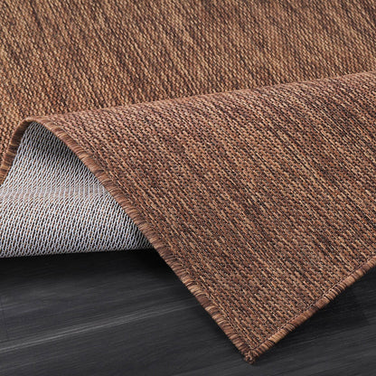 Aloha Washable Solid Indoor Outdoor Area Rug Patio Deck Living Room