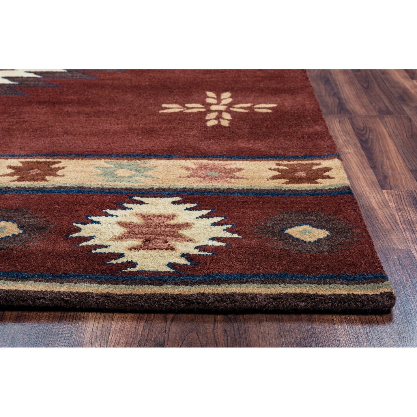 Alora Decor Ryder Southwestern Hand-tufted Wool Rug