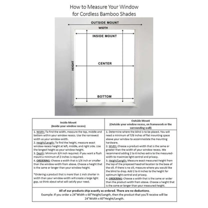 Arlo Blinds Dali Native Cordless Lift Bamboo Shades