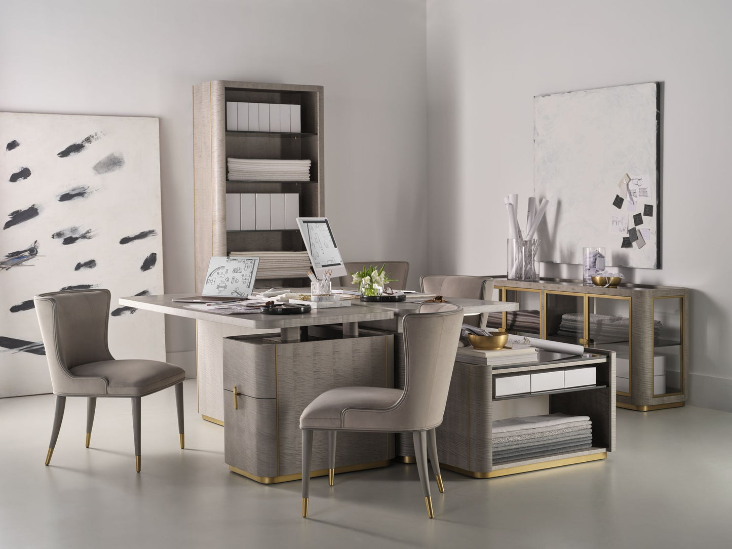 36 Wide Low Bookcase | Baker Furniture - BAA4590