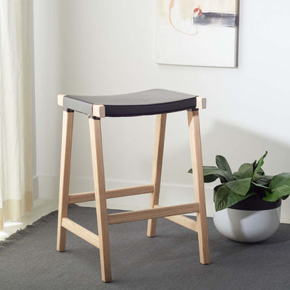 Aariz Rectangle Counter Stool | Safavieh - BST1011