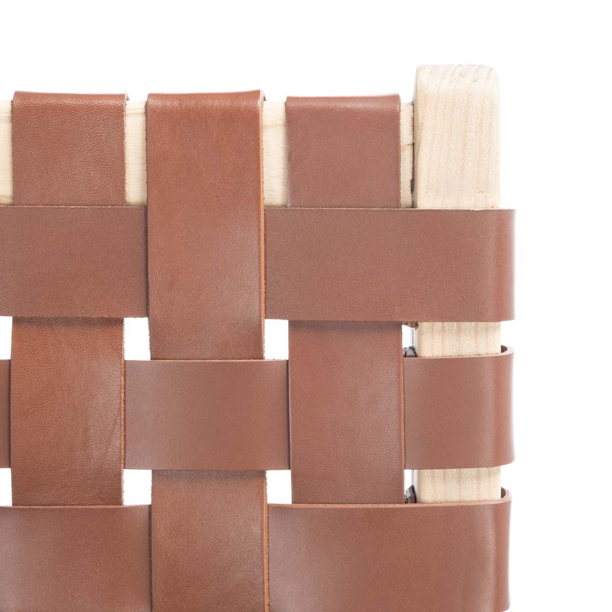 Adah Leather Bar Stool | Safavieh - BST1014