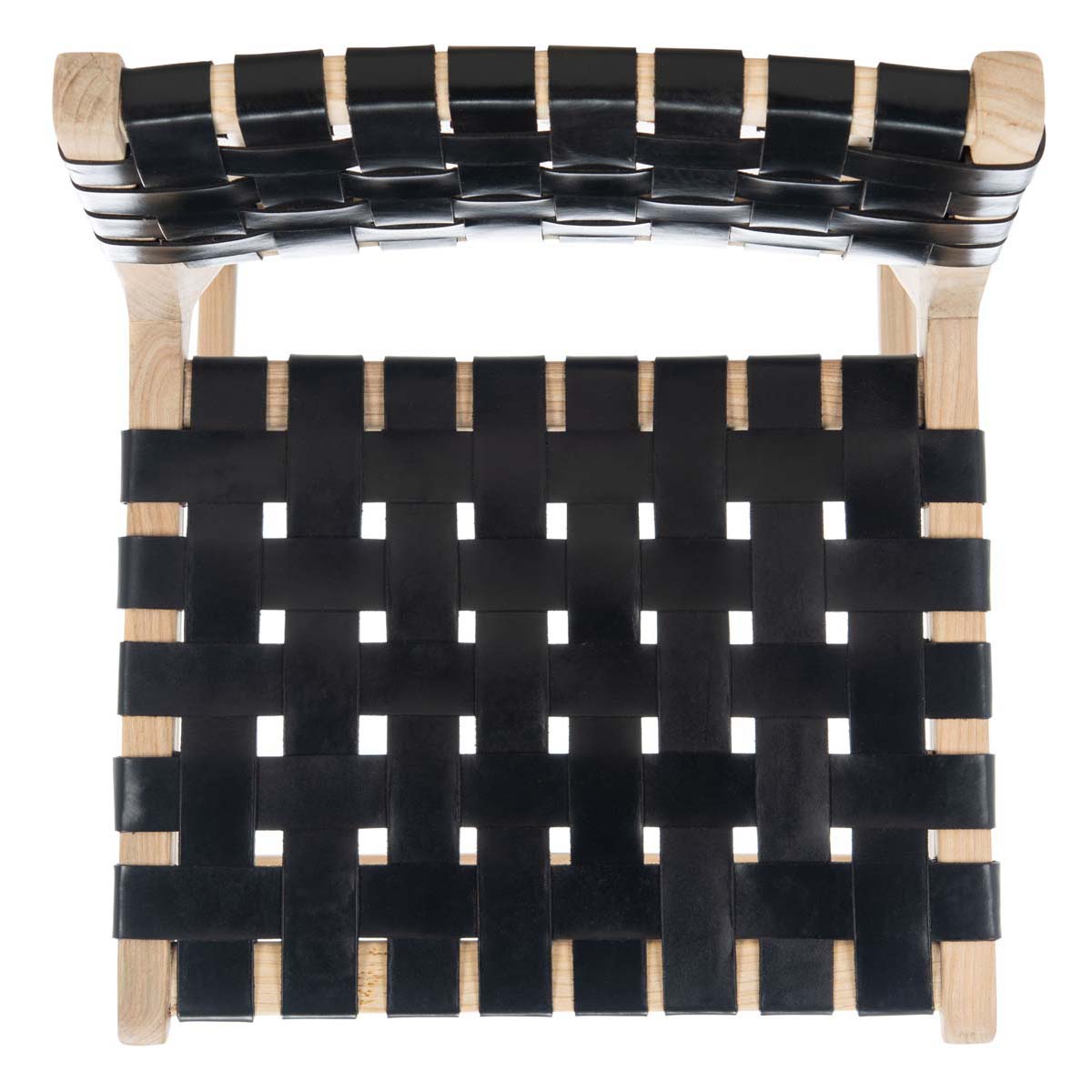 Adah Leather Bar Stool | Safavieh - BST1014