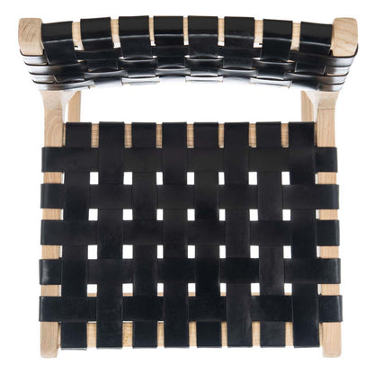 Adah Leather Bar Stool | Safavieh - BST1014