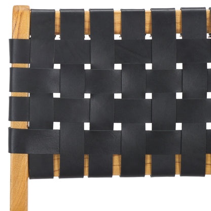 Adah Leather Bar Stool | Safavieh - BST1014