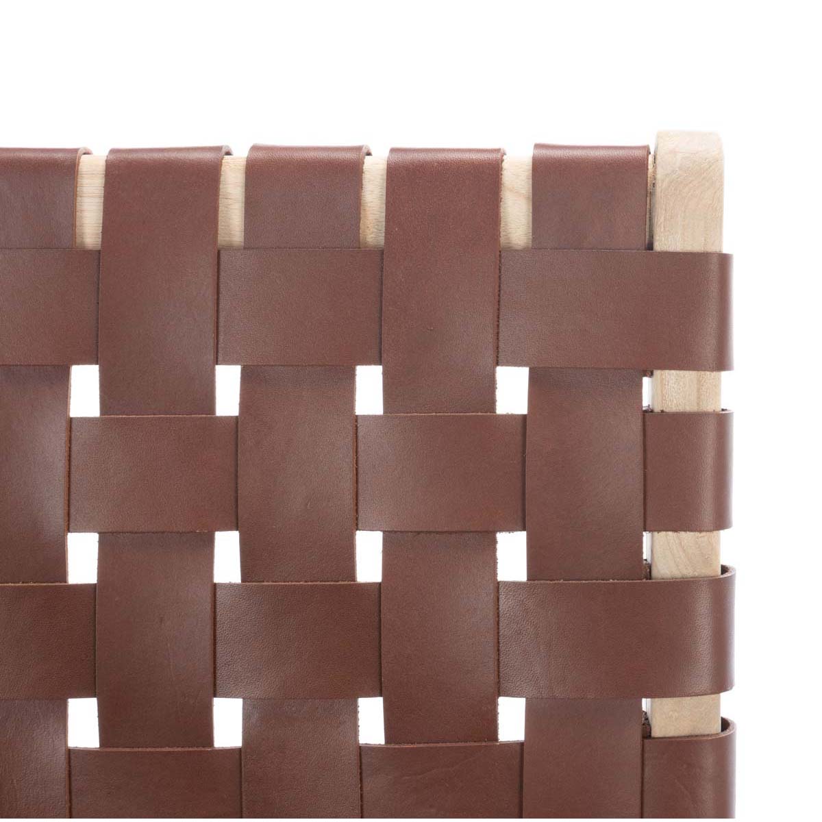 Adah Leather Counter Stool | Safavieh - BST1015