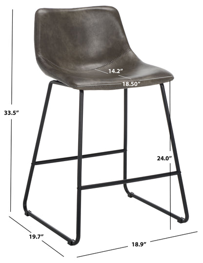Acela Counter Stool | Safavieh -  BST7509