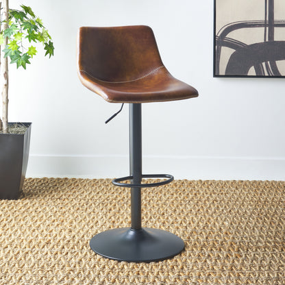 Aelin Adjustable Bar Stool | Safavieh -  BST7510