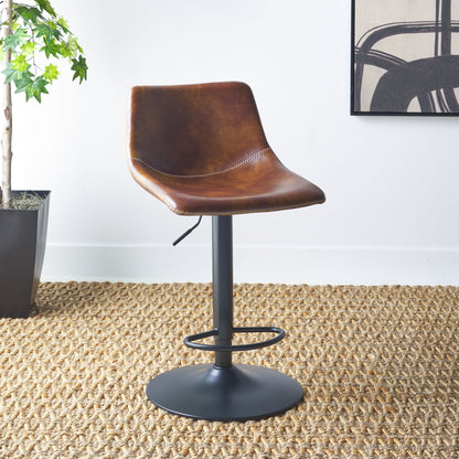 Aelin Adjustable Bar Stool | Safavieh -  BST7510