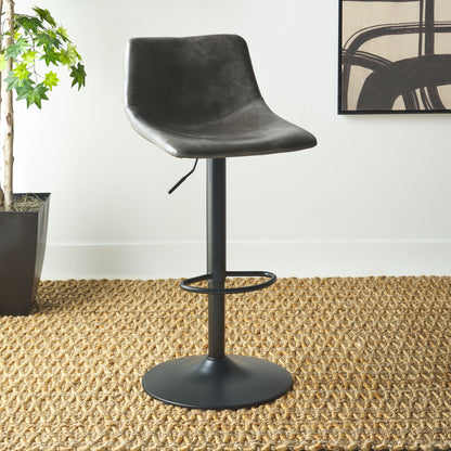Aelin Adjustable Bar Stool | Safavieh -  BST7510