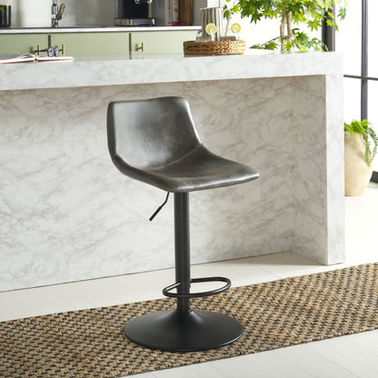 Aelin Adjustable Bar Stool | Safavieh -  BST7510