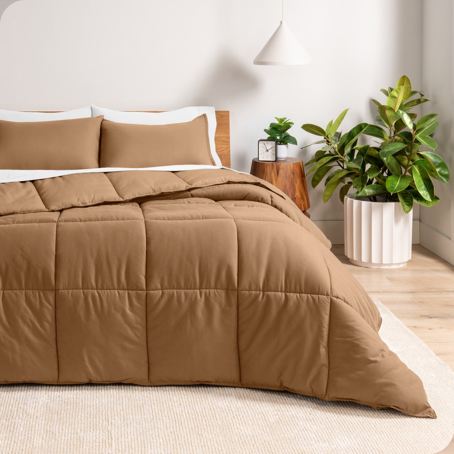 Bare Home Hypoallergenic Down Alternative Comforter Set