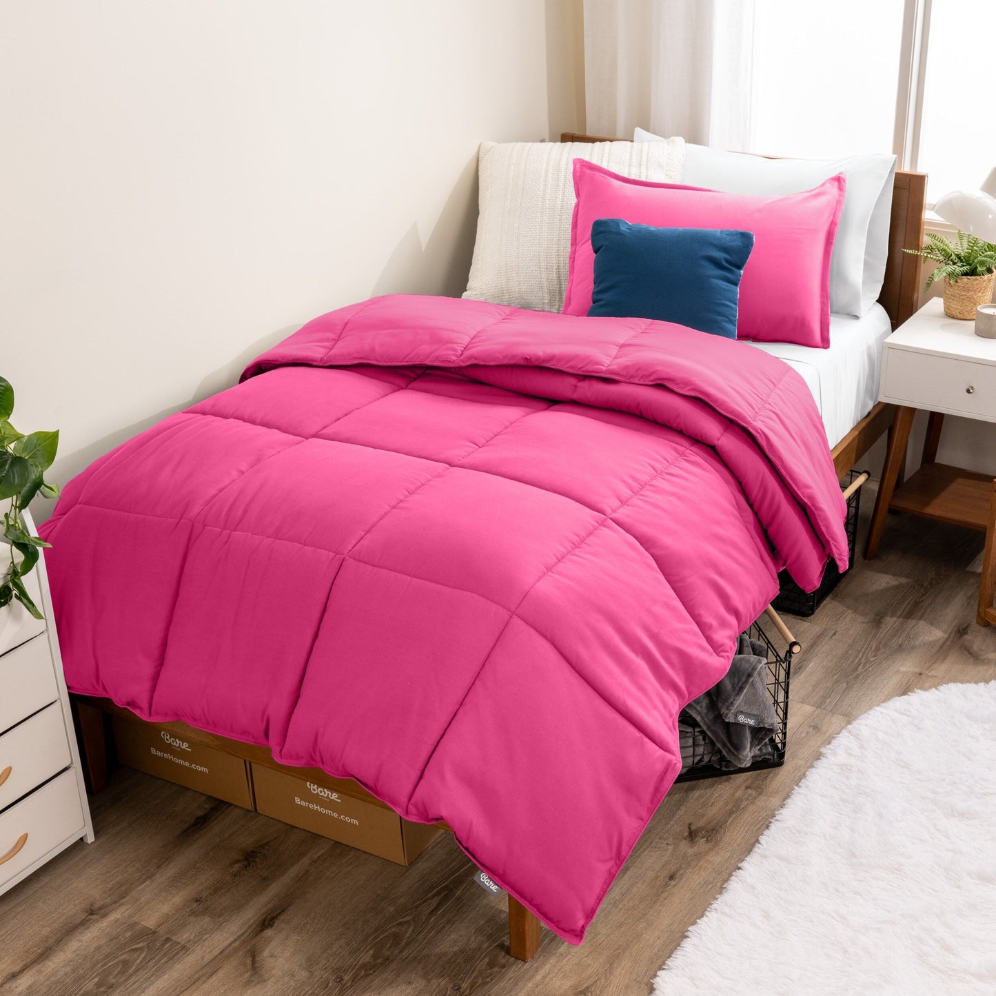 Bare Home Hypoallergenic Down Alternative Comforter Set