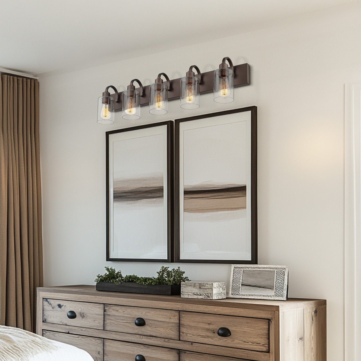 Bathroom Vanity Light Fixtures - Farmhouse Wall Light for Bathroom