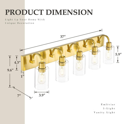 Bathroom Vanity Light Fixtures - Farmhouse Wall Light for Bathroom