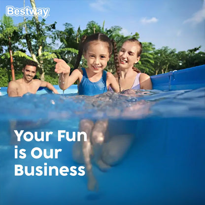 Bestway Steel Pro MAX Round Above Ground Swimming Pool with Pump & Cover