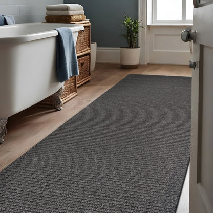 Beverly Rug Solid Color Non-Slip Rubber Back Washable Indoor Area Rug