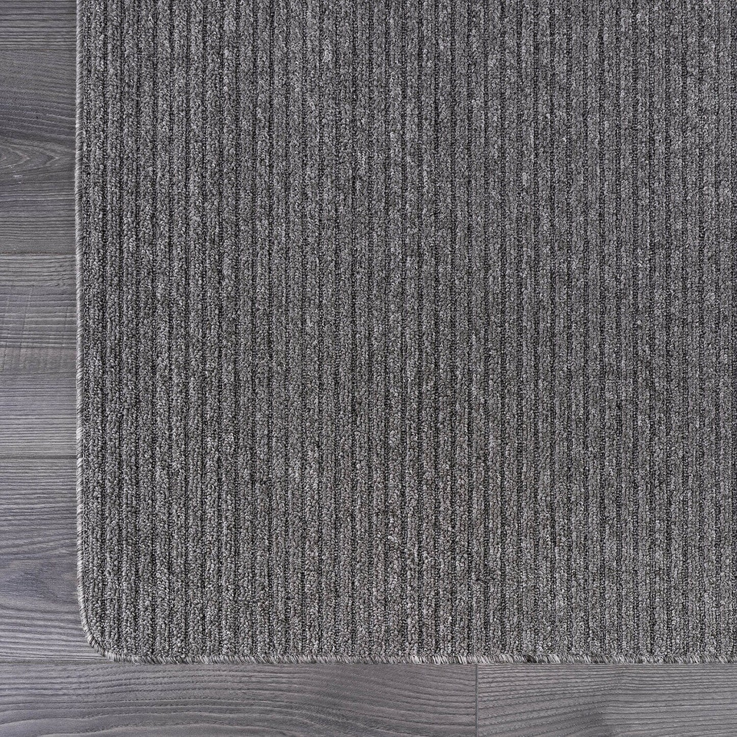 Beverly Rug Solid Color Non-Slip Rubber Back Washable Indoor Area Rug