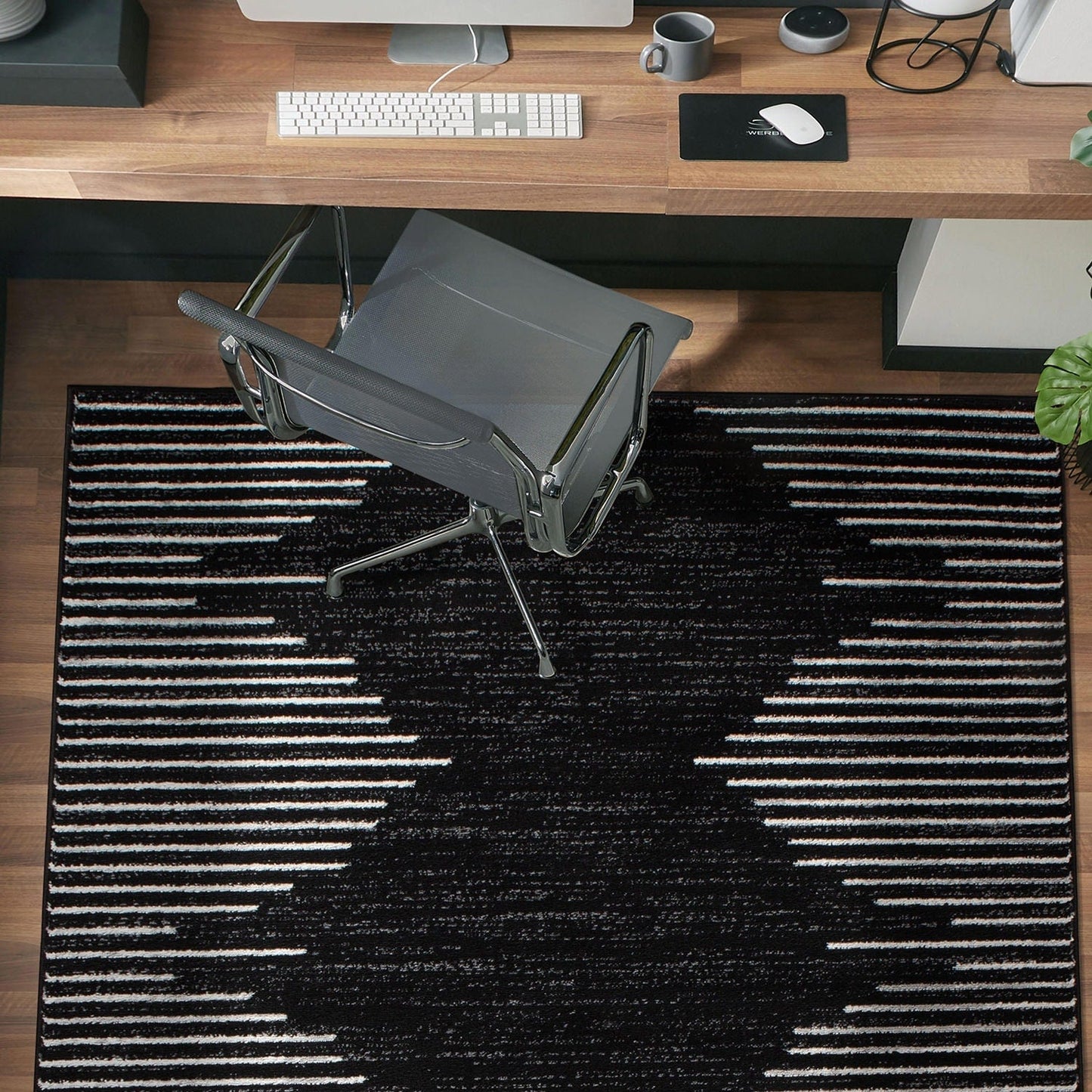 Bohemian Stripe Area Rug