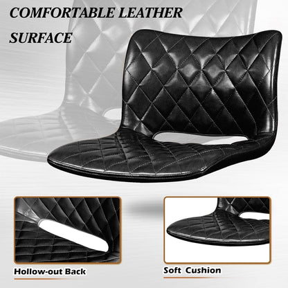 Bossin Adjustable Swivel Bar Stools with Backs – Counter Height