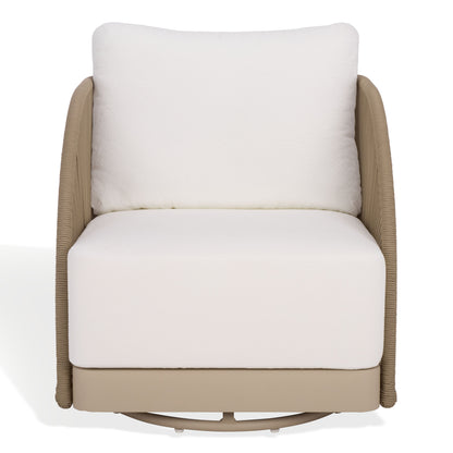 Adelandra Swivel Outdoor Chair | Safavieh Couture - CPT4015