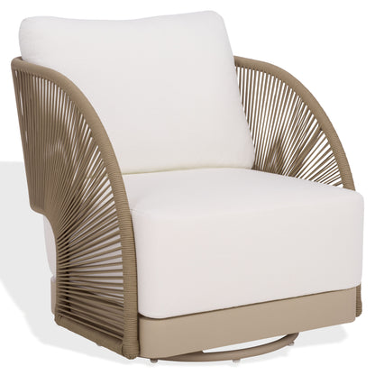 Adelandra Swivel Outdoor Chair | Safavieh Couture - CPT4015