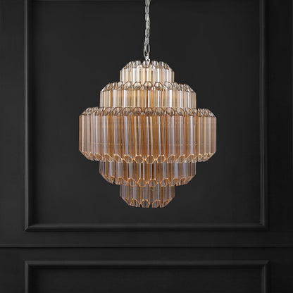 Adaline Glass Chandelier | Safavieh Couture – CTL1056