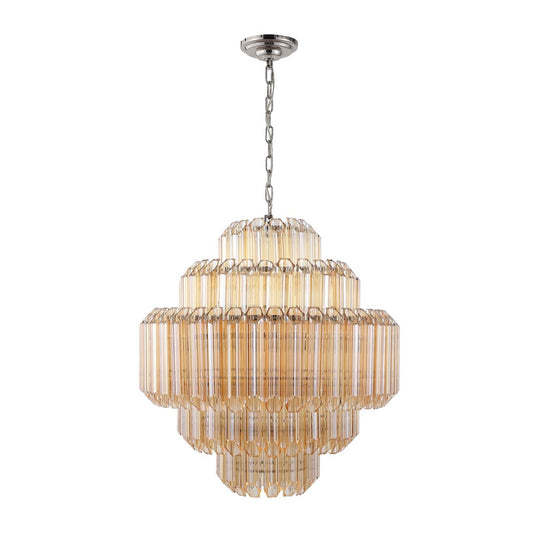 Adaline Glass Chandelier | Safavieh Couture – CTL1056