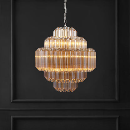Adaline Glass Chandelier | Safavieh Couture – CTL1056