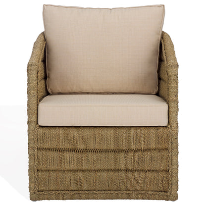 Aikan Woven Sea Grass Accent Chair | Safavieh Couture - CWK2017