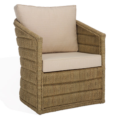 Aikan Woven Sea Grass Accent Chair | Safavieh Couture - CWK2017