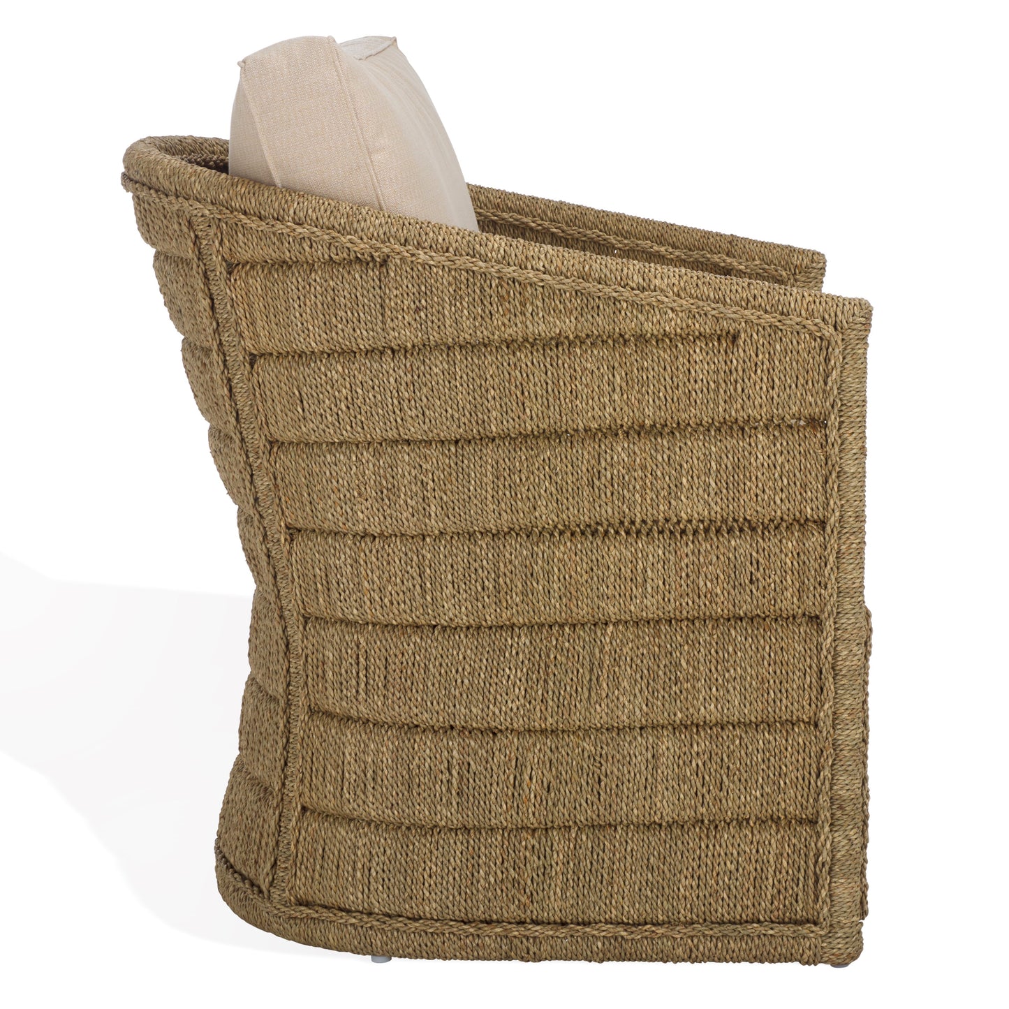 Aikan Woven Sea Grass Accent Chair | Safavieh Couture - CWK2017