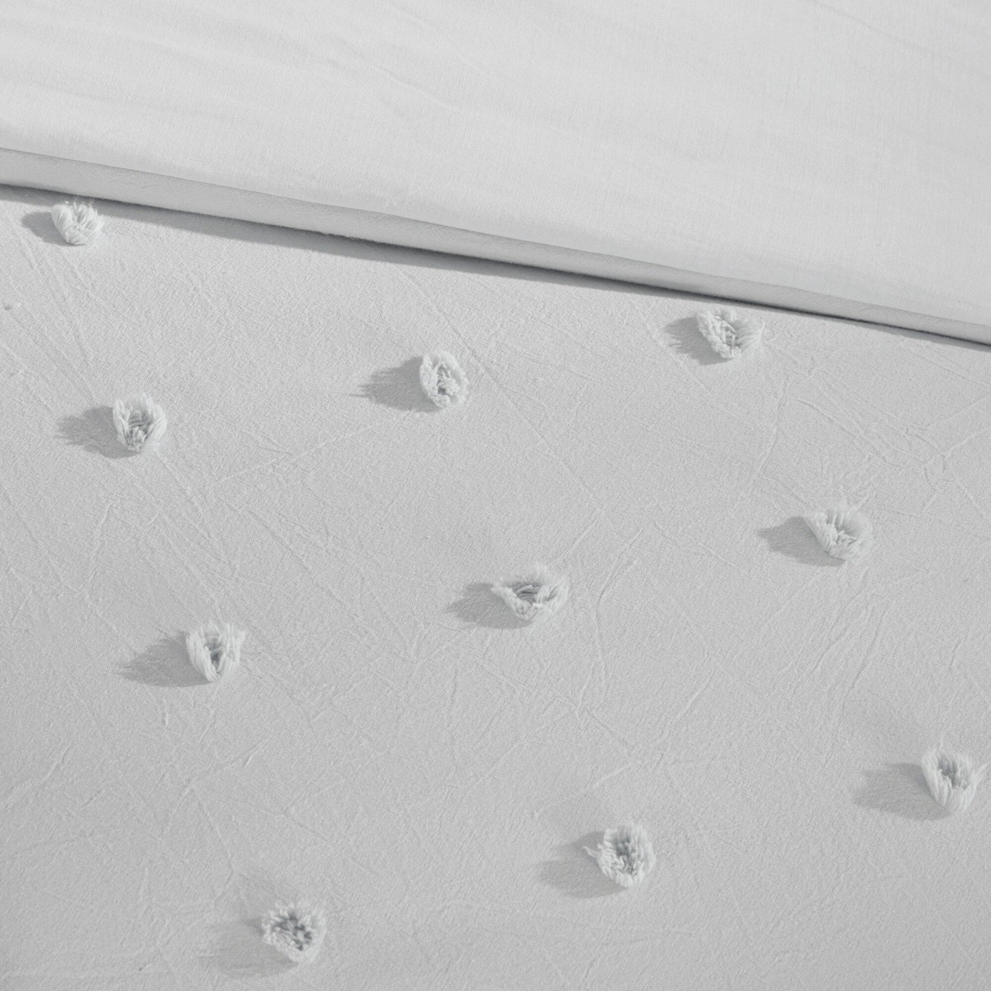 Intelligent Design Maize Cotton Jacquard Duvet Cover Set with Euro Shams and Throw Pillows