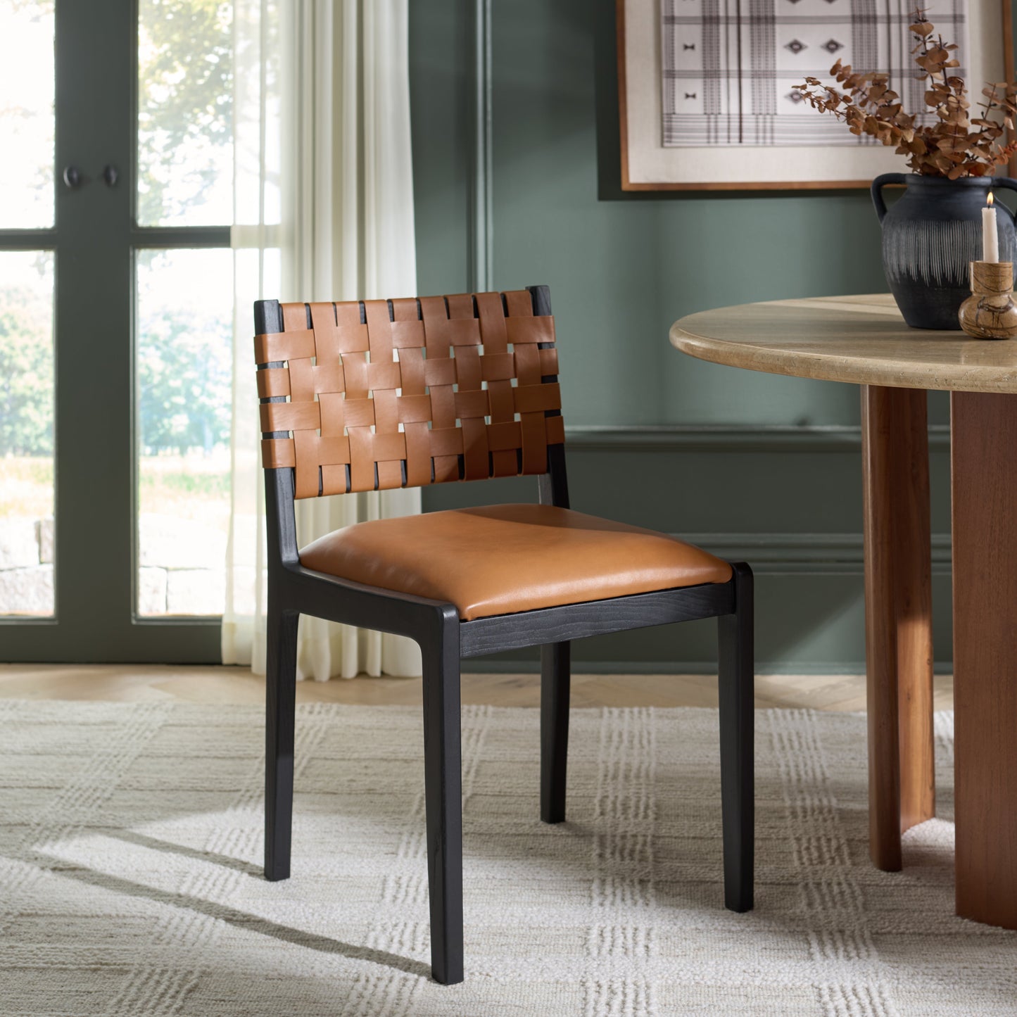Alcuin Dining Chair | Safavieh Couture - DCH1213