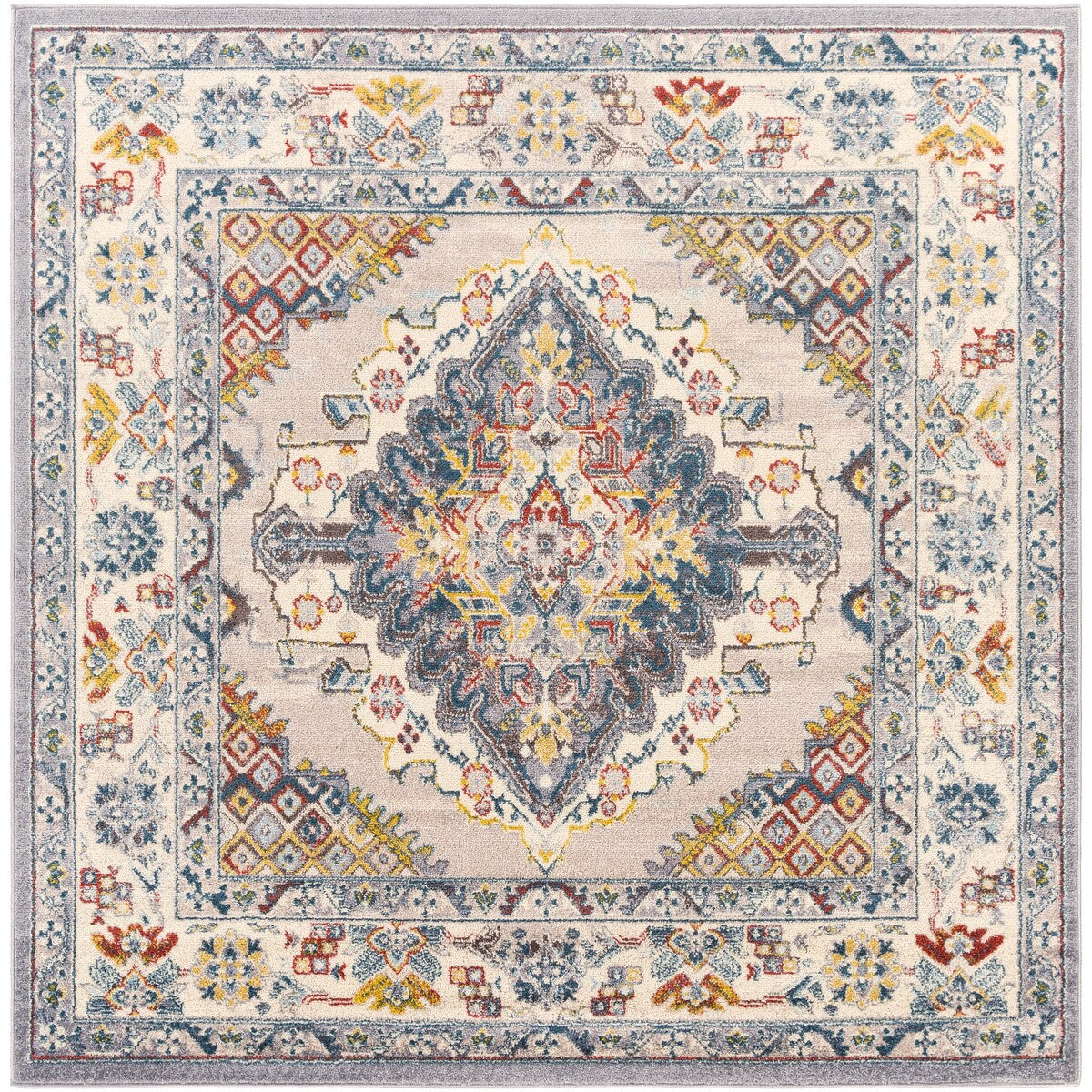 Livabliss Elmas Traditional Persian Medallion Area Rug