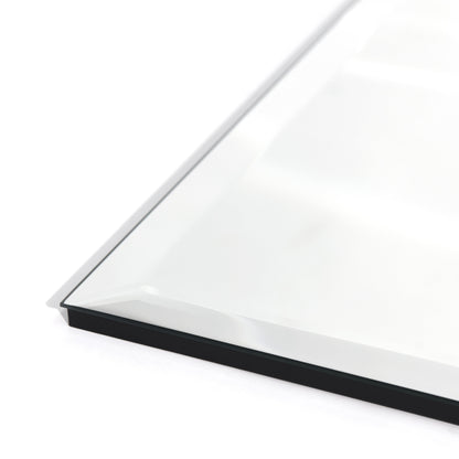 Frameless Beveled Prism Wall Mirror-Square/Rectangluar - Clear