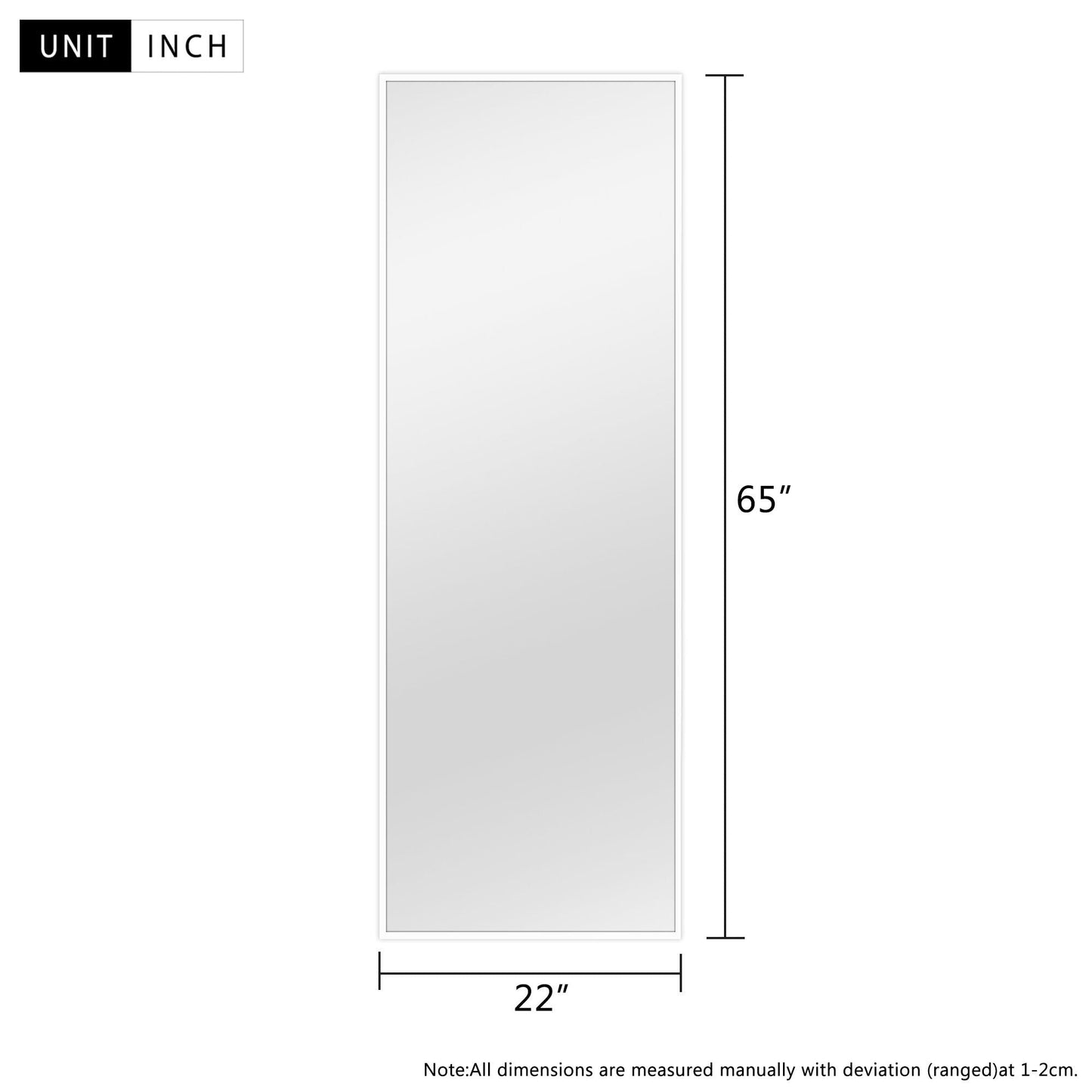 Full Length Mirror Large Wall Mounted Mirror Full Body Mirror