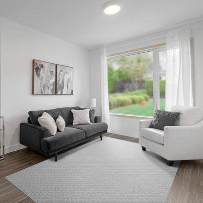 Garland Rug Medallion Solid Indoor Rug