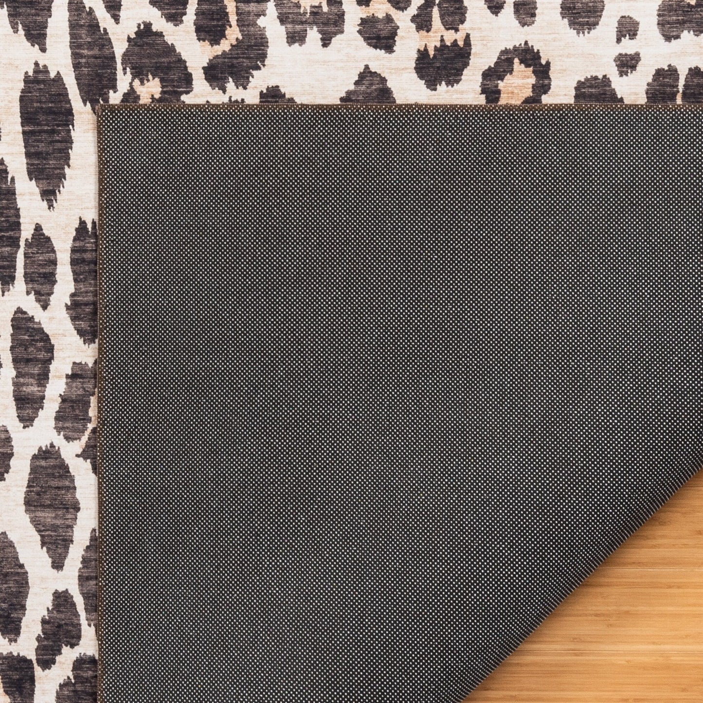 Gertmenian Crystal Print Washable Digital Printed Flat Pile Polyester Slip Resistant Area Rug Collection