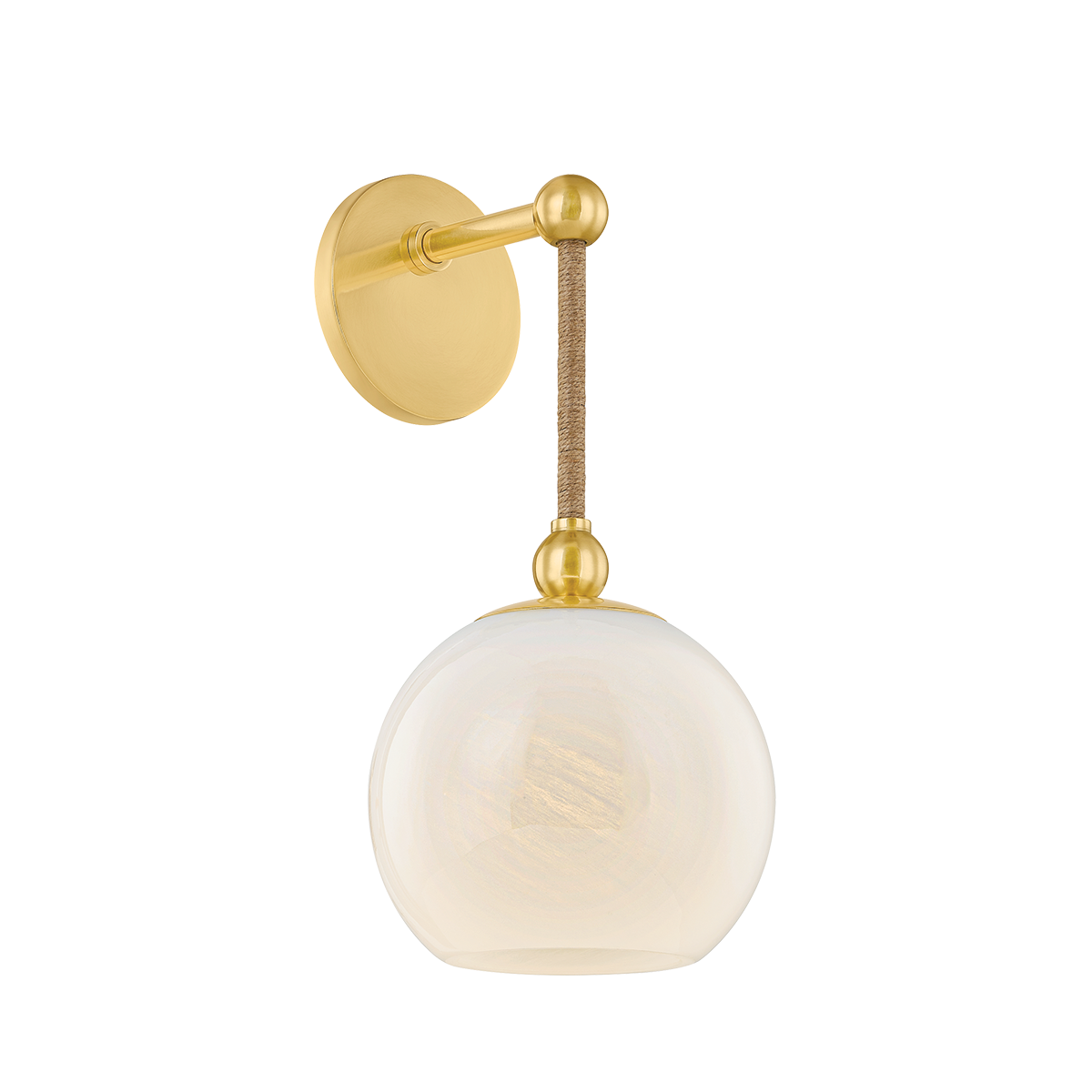 ABBIE Wall Sconce - Aged Brass | Mitzi Lighting - H1040101-AGB