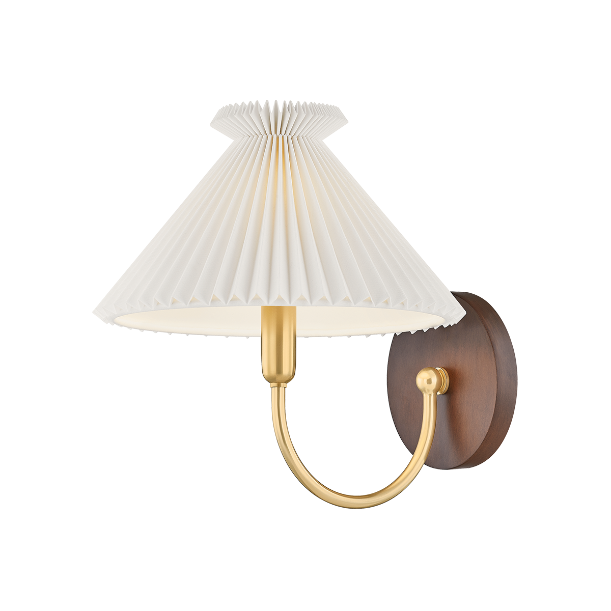 Acacia Wall Sconce - Aged Brass | Mitzi Lighting - H1079101-AGB