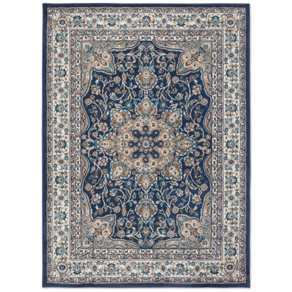HOME DYNAMIX Tremont Magnolia Traditional Medallion Area Rug