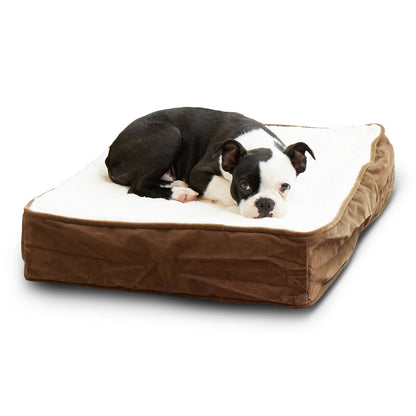 Happy Hounds Ozzie Mocha Orthopedic Dog Bed