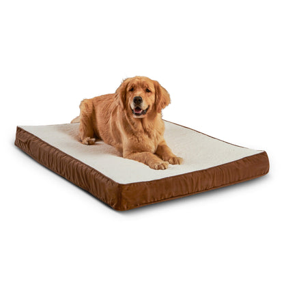 Happy Hounds Ozzie Mocha Orthopedic Dog Bed